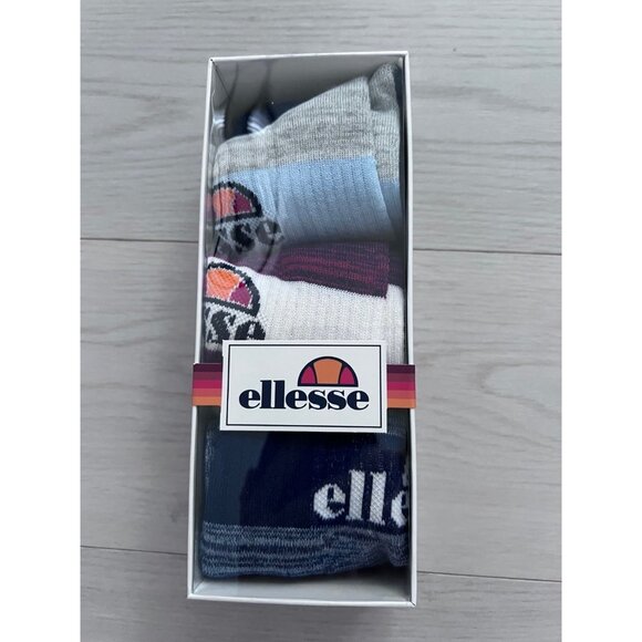 Ellesse Branded 3-Pack Sport Socks Set ( Sz 7.5-11.5 ) - Picture 2 of 3